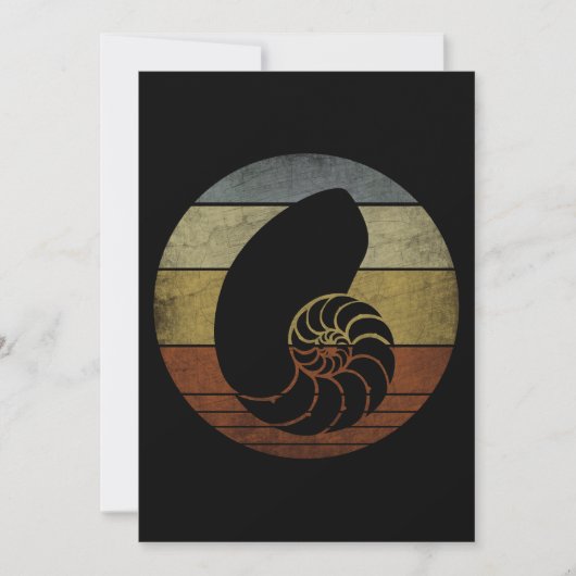 RUSTIC  NAUTILUS KAART (Voorkant)