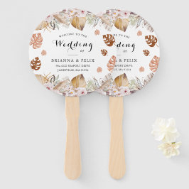 Rustic Neutral Boho Wedding Handwaaier