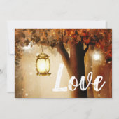 Rustic Oak - boom - herfst lekt uit het gevlekte h Kaart (Achterkant)