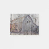 Rustic Old Barn Post-it® Notes (Voorkant)