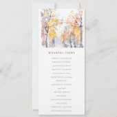 Rustic Pastel Automne Programme Paysage Automne (Dos)