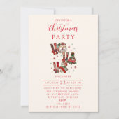 Rustic Patchwork Ho Ho Ho Christmas Kaart (Voorkant)