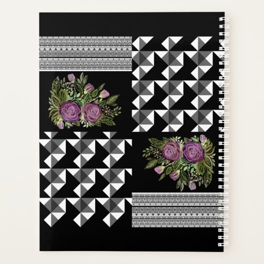 Rustic, patchwork, rose (Dos)