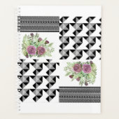 Rustic, patchwork, rose (Devant)