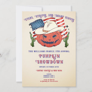 Rustic Patriotic Pumpkin Showdown tijdens Hallowee Kaart