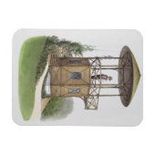 Rustic Pavilion uit 'HabitatCha' in Marcilly Magneet (Horizontaal)