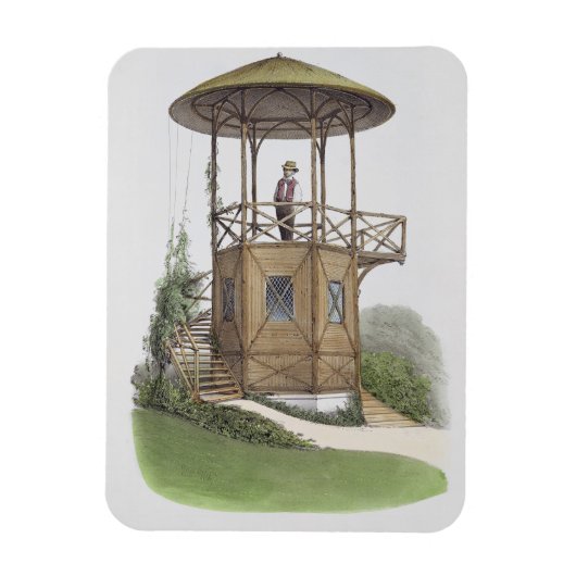 Rustic Pavilion uit 'HabitatCha' in Marcilly Magneet (Verticaal)