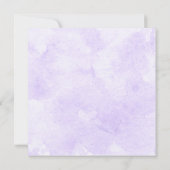 Rustic Peacock Feather Bridal Shower Invitations Kaart (Achterkant)