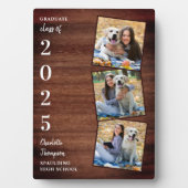 Rustic Persoonlijk Afstuderen Afstuderen Foto Fotoplaat (voorkant)