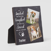 Rustic Persoonlijke foto van Pet Fotoplaat (Voorkant)