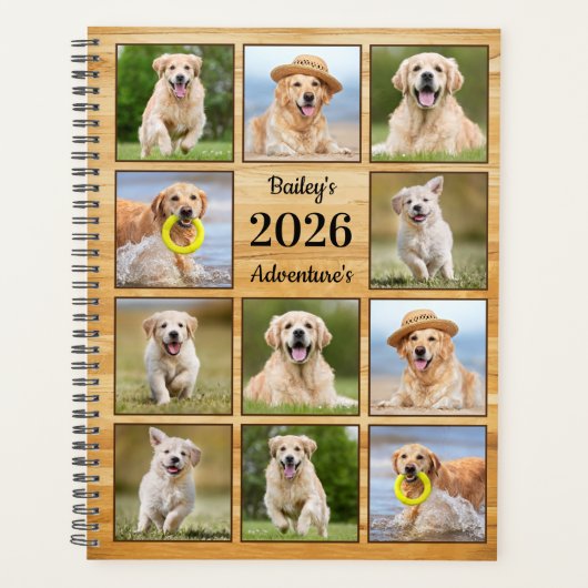 Rustic Pet Journal Chien de Chien de Chien de Chie (Devant)