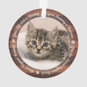 Rustic Pet Memorial Animaux de compagnie Perdre Ke (dos)