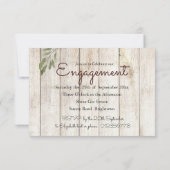 Rustic Photo Flat Enregistrer La Carte Date (Dos)