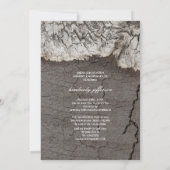 Rustic Photo Graduation Party et Faire-part (Dos)