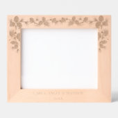 RUSTIC PINE CONES 10 x 8 GEPERSONALISEERD AFBEELDI Gegraveerde Lijstjes (Voorkant)