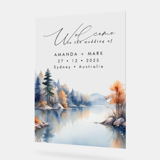 Rustic Pine Mariage d'aventure (Angle)