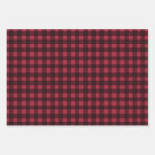 Rustic pine met Buffalo's vreugde voor de wereld Inpakpapier Vel (Voorkant)