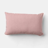Rustic Pink Darling Monogram Kussen (Achterkant)