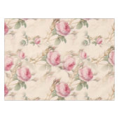Rustic Pink Rose Tafelkleed (Voorkant (Horizontaal))