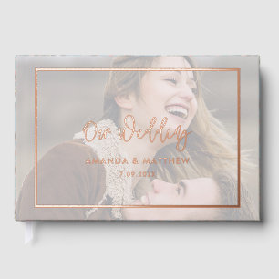 Rustic Plaid Anderson Foto Tartan Custom Gastenboek