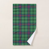 Rustic Plaid Check Duncan Tartan Bad Handdoek (Handdoek)