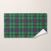 Rustic Plaid Check Duncan Tartan Bad Handdoek (Handdoek)