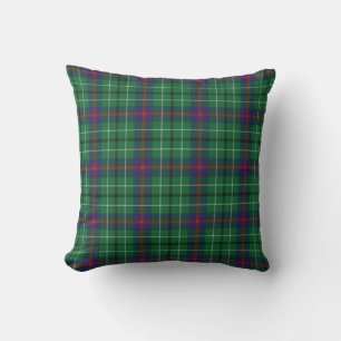 Rustic Plaid Elegant Duncan Green Tartan Kussen