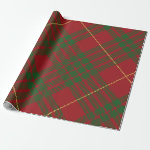Rustic Plaid Elegant MacTavish Tartan Cadeaupapier
