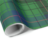 Rustic Plaid Green Classic Tartan Cadeaupapier (Rol Hoek)