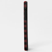 Rustic Plaid Houthakker Buffalo Aangepaste Monogra Case-Mate iPhone Case (Achterkant/links)