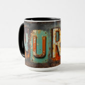 Rustic Plate Nurse  Mok (Voorkant links)