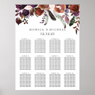 Rustic Plum Ventilatorzitje voor het langwerpige Poster