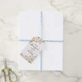 Rustic Pompoenen Thanksgiving Diner Cadeaubijslage Cadeaulabel (Met Touw)