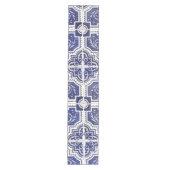 Rustic  Portugees Tiles Pattern - Azulejo Medium Tafelloper (Voorkant)