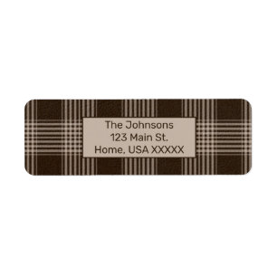 Rustic Pset Brown en Beige Etiket