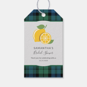 Rustic Pset Citrus Vrijgezellenfeest Hartelijk dan Cadeaulabel