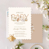 Rustic Pumpkin Baby shower Uitnodiging