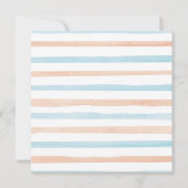 Rustic Pumpkin Geslacht Partij Kaart (Achterkant)