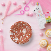 Rustic Pumpkin & Harvest Papieren Kommen (Feest)