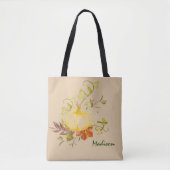 Rustic Pumpkin Herfst Autumn Canvas tas (Voorkant)