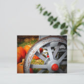 Rustic Pumpkins Briefkaart (Staand voorkant)