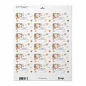 Rustic Pumpkins Thanksgiving Return Address Label (Full Sheet)