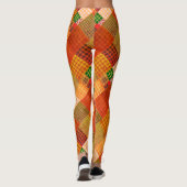 Rustic Quilt Patchwork Leggings (Achterkant)