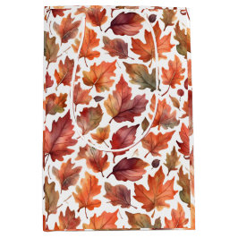 Rustic Radiance Patroonontwerp Medium Cadeauzakje