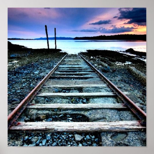 Rustic Railroad Poster (Voorkant)