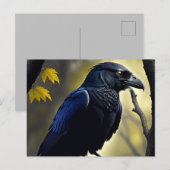 Rustic Raven - Natuur Guardian Briefkaart (Voorkant / Achterkant)
