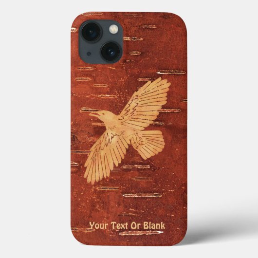 Rustic Raven op binnenste boog Case-Mate iPhone Case (Achterkant)
