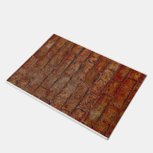 Rustic Red Brick Vloermat