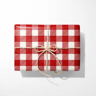 Rustic Red Buffalo Cadeaupapier