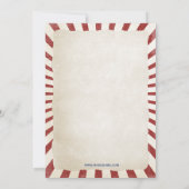 Rustic Retro Invitations Vintages 4 juillet (Dos)